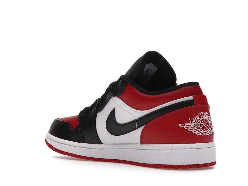Jordan 1 Low Bred Toe