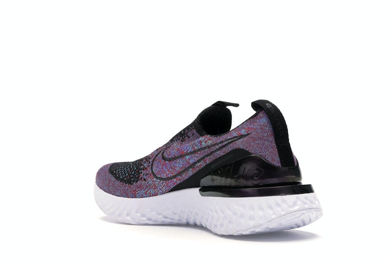 Nike Epic Phantom React Flyknit Black University Red Hyper Jade (Women's)