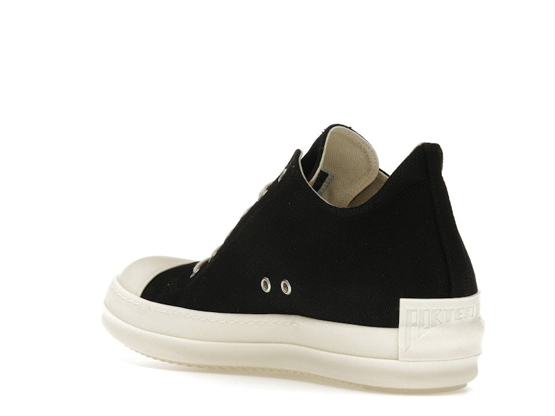 Rick Owens DRKSHDW Low Porterville Black Milk (Porterville Heel Tab)