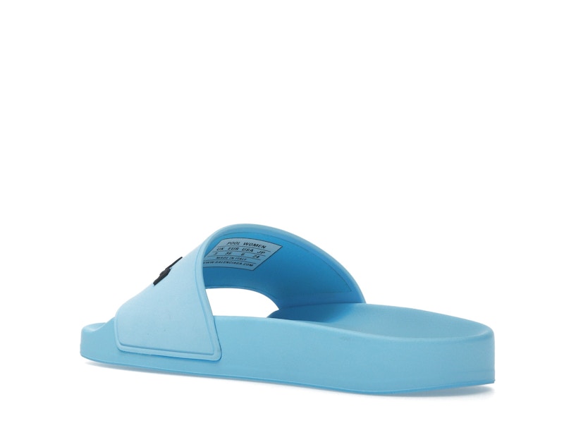 Balenciaga Pool Slide Blue Sky (Womens)