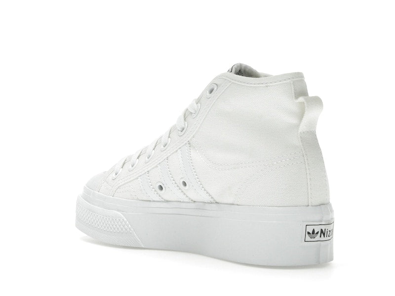adidas Nizza Platform Mid Cloud White (Women's)