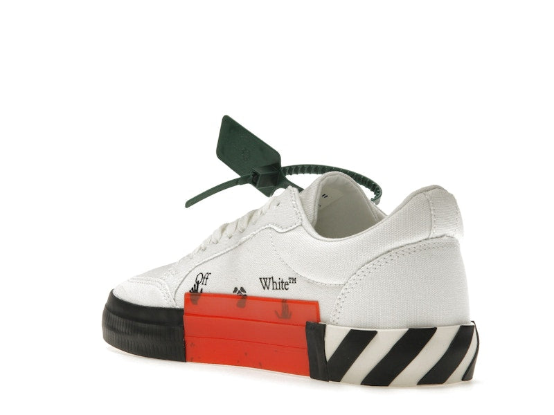 OFF-WHITE Low Vulcanized Canvas White Blue