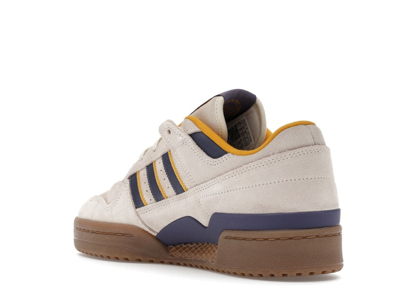adidas Forum Low CL White Preloved Violet Yellow