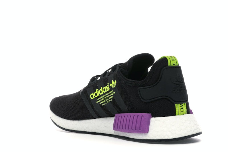 adidas NMD R1 Core Black Shock Purple