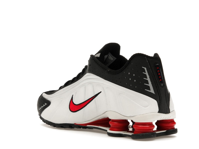 Nike Shox R4 Platinum Tint University Red Black