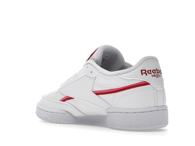 Reebok Club C 85 Vegan White Atomic Pink (Women's)