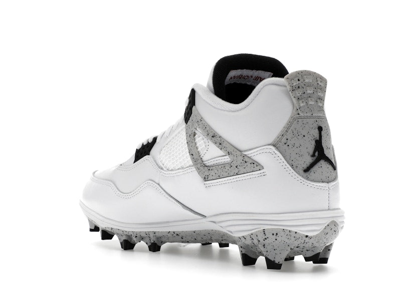 Jordan 4 Retro TD Cleat White Cement