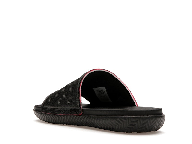 Jordan Play Slide Black University Red