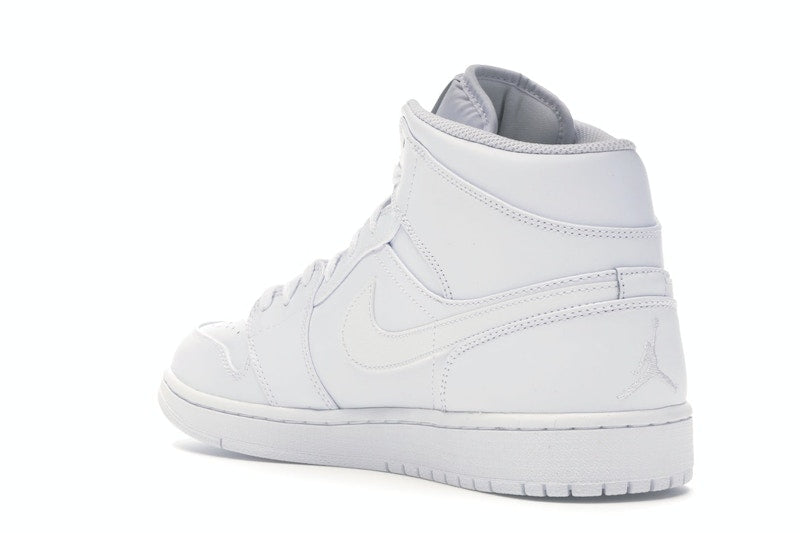 Jordan 1 Mid White/Pure Platinum