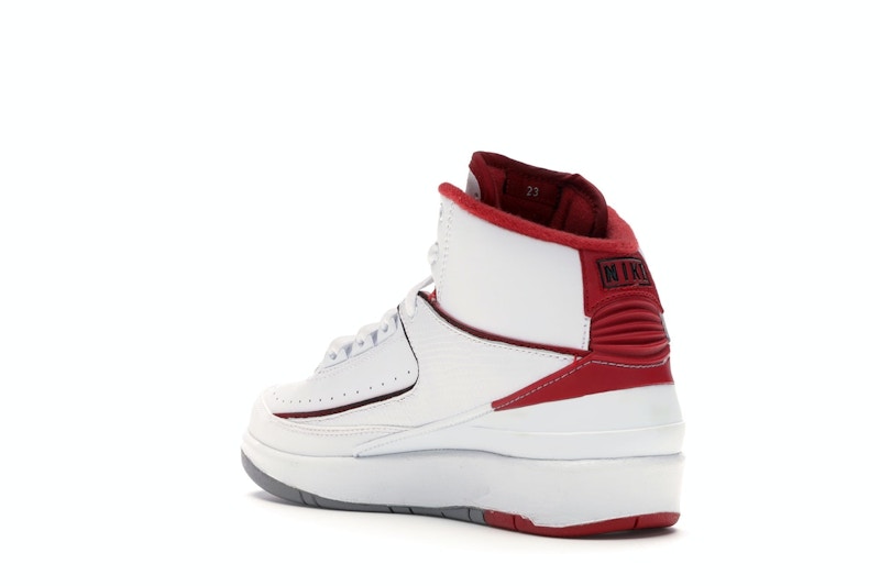 Jordan 2 Retro White Red (2014) (GS)
