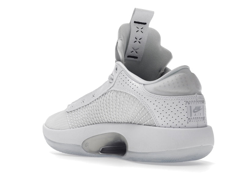 Jordan XXXV Low Metallic Silver (Clear Sole)