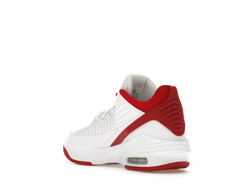 Jordan Max Aura 5 White Black Gym Red (GS)