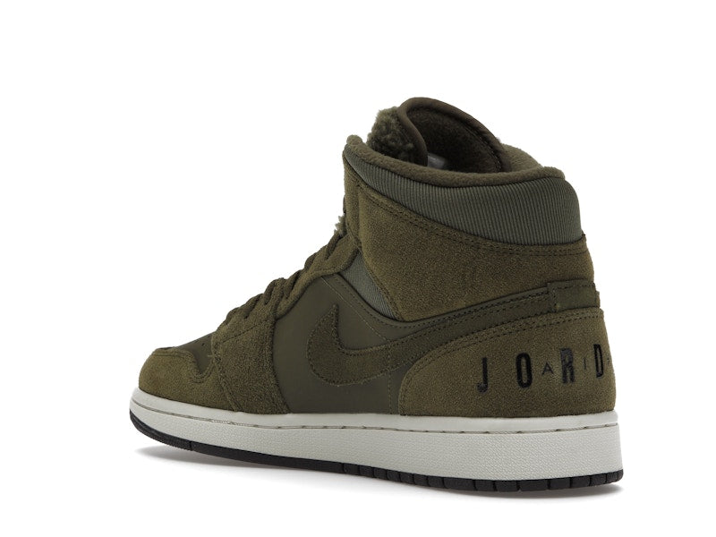 Jordan 1 Mid Olive Canvas (2018)