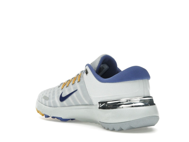 Nike Free Golf Pure Platinum University Gold Wolf Grey Astronomy Blue