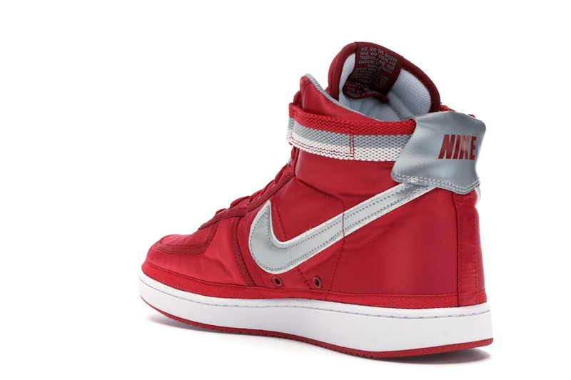 Nike Vandal High Supreme University Red Metallic Silver
