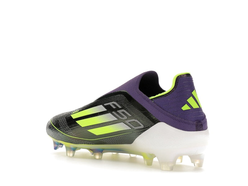 adidas Laceless F50 Elite Fast Reborn FG Purple Lucid Lemon