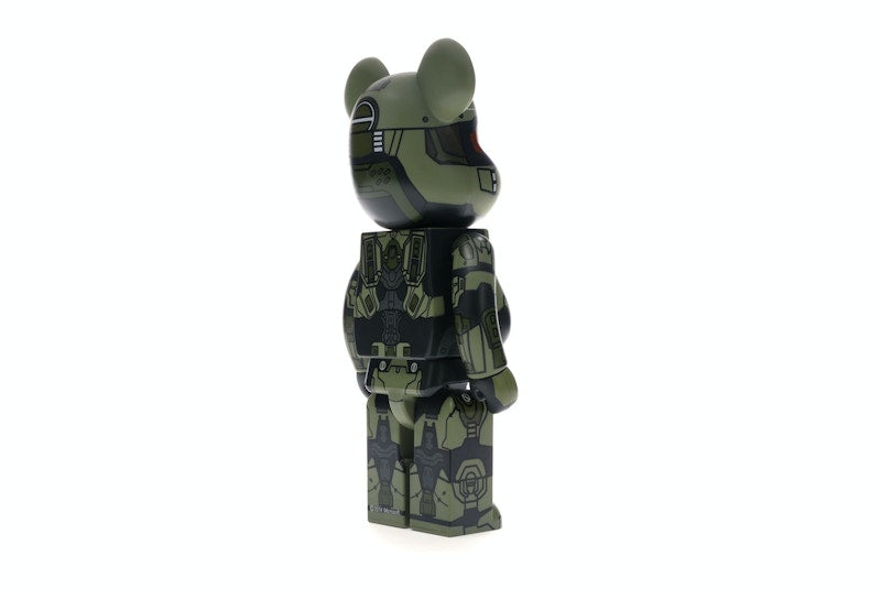 Bearbrick Halo Master Chief 400% Green