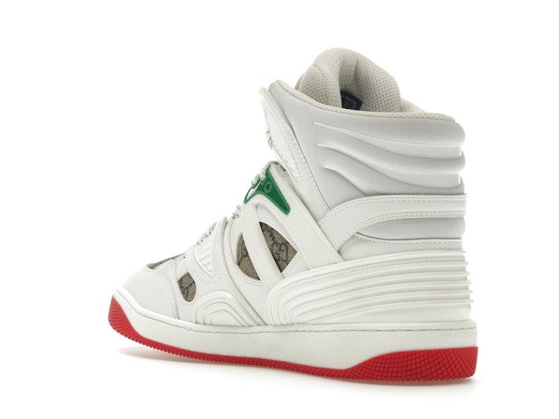 Gucci Basket White Demetra Red (Women's)