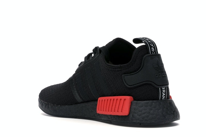 adidas NMD R1 Core Black Lush Red