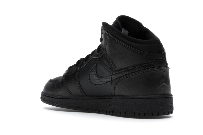 Jordan 1 Retro Mid Black (2016) (GS)