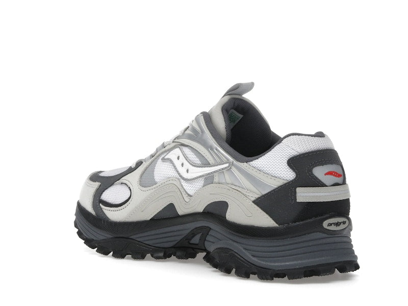 Saucony Grid Aura X Grey Pack White