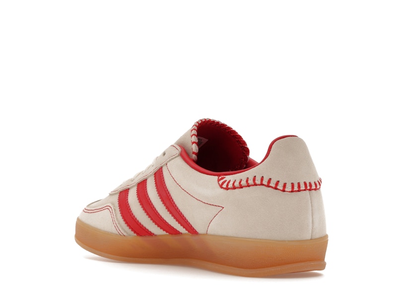 adidas Gazelle Indoor Beige Better Scarlet (Women's)