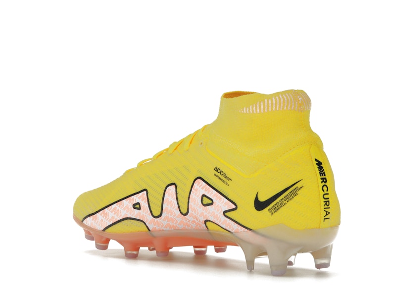 Nike Zoom Mercurial Superfly 9 Elite AG-Pro Yellow Strike Sunset Glow