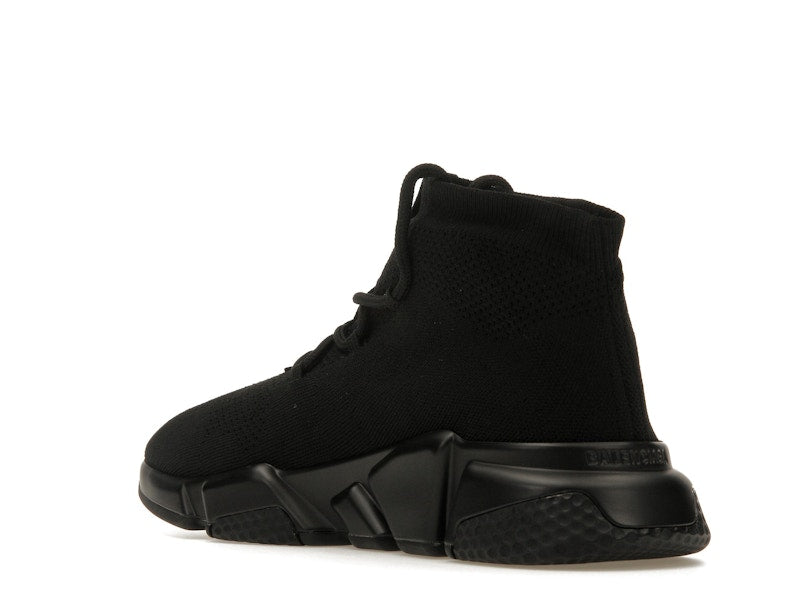 Balenciaga Speed Trainer Lace Up Black