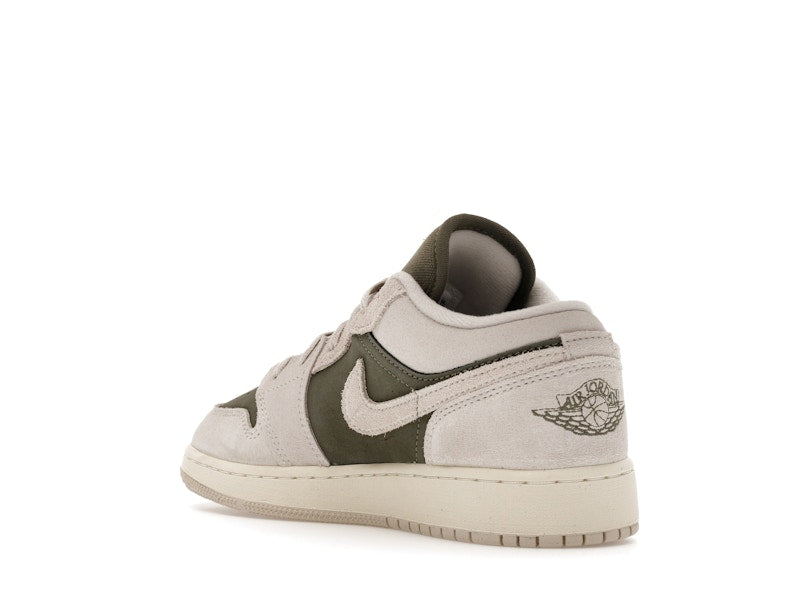 Jordan 1 Low SE Medium Olive Sail (GS)