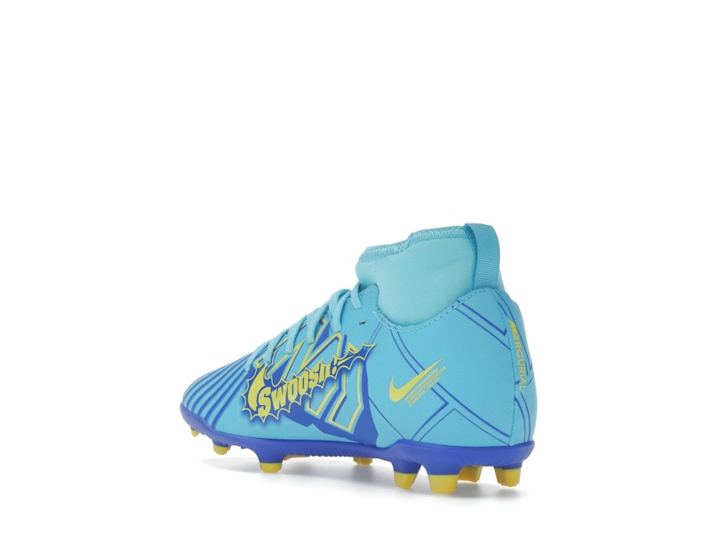 Nike Mercurial Superfly 9 Club KM FG/MG Baltic Blue White (GS)