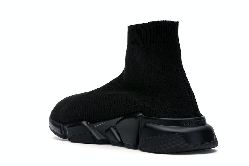 Balenciaga Speed Graffiti Trainers Black