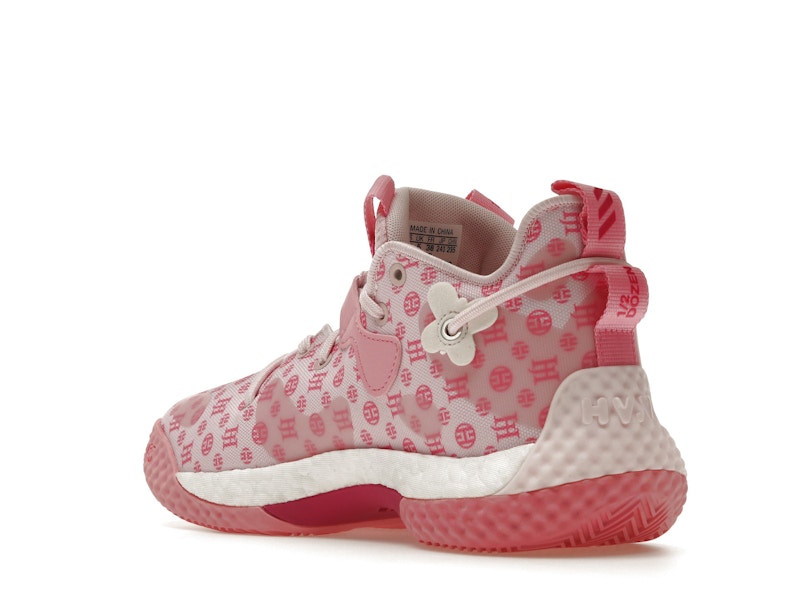 adidas Harden Vol. 6 Clear Pink Cloud White Team Real Magenta