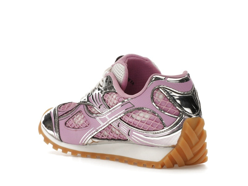 Bottega Veneta Orbit Gloss Silver (Women's)