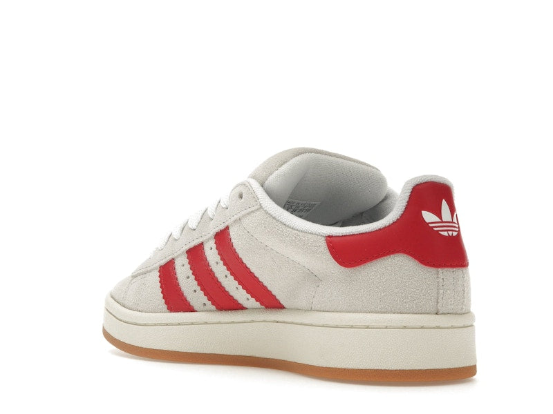 adidas Campus 00s Crystal White Better Scarlet (Women's)