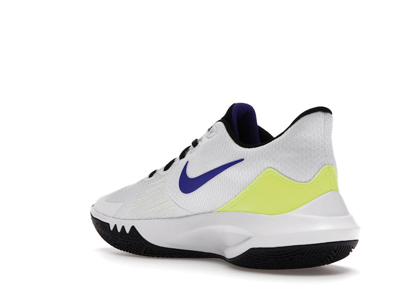 Nike Precision 5 White Barely Volt