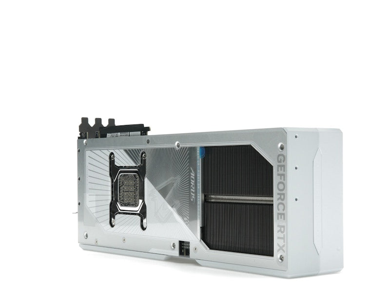 NVIDIA GIGABYTE GeForce RTX 5090 AORUS MASTER ICE 32G GDDR7 Graphics Card GV-N5090AORUSM ICE-32GD White