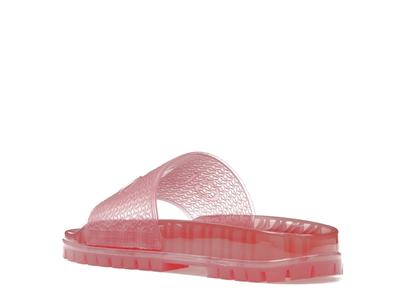 adidas x Gucci Adilette Slide Transparent Pink (Women's)