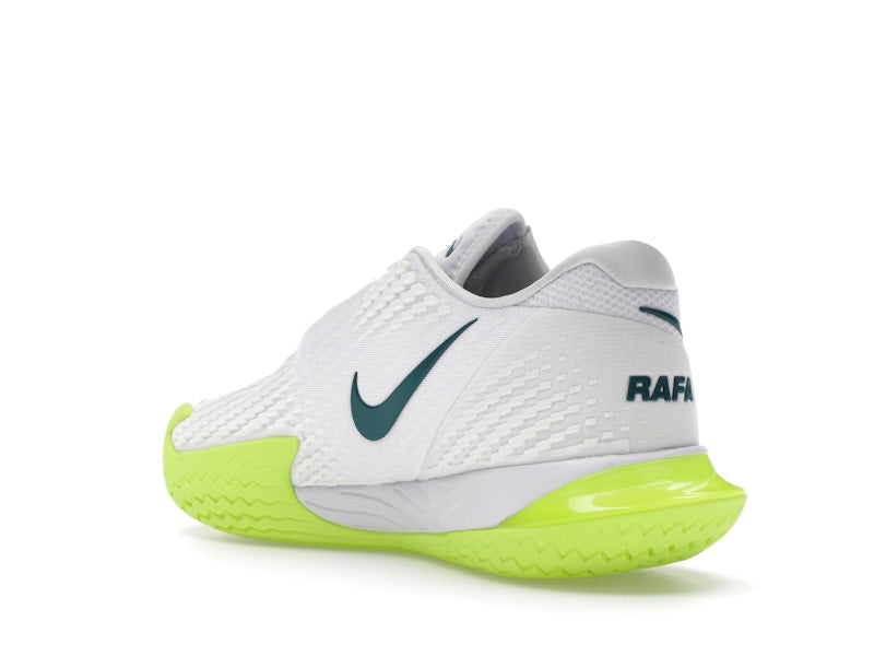Nike Court Zoom Vapor Cage 4 Rafa White Volt Geode Teal