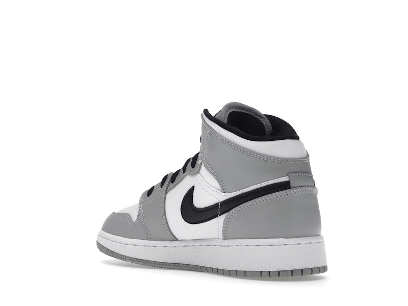 Jordan 1 Mid Light Smoke Grey (GS)