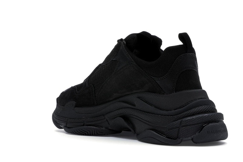 Balenciaga Triple S Triple Black (2018 Reissue) (Nondistressed)