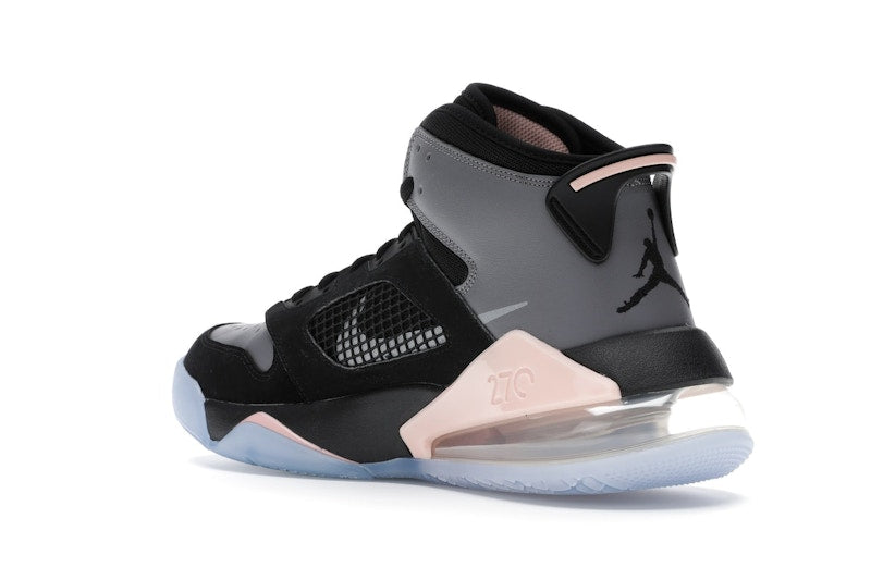 Jordan Mars 270 Black Gunsmoke Crimson Tint
