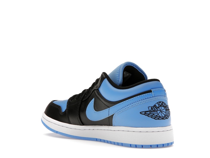 Jordan 1 Low Black University Blue