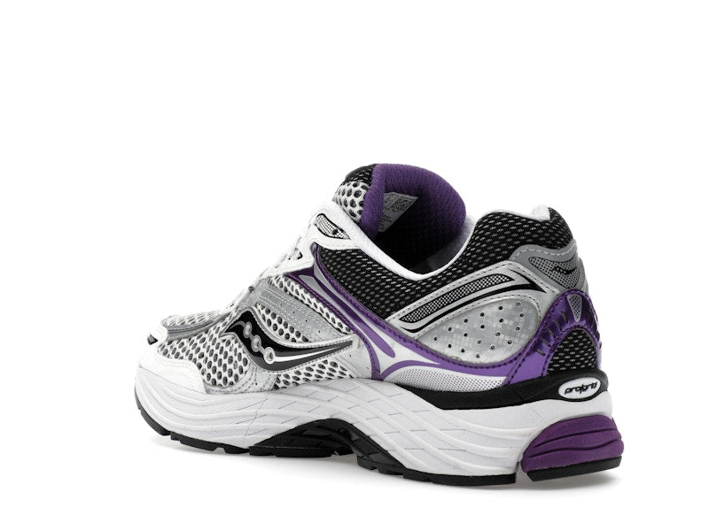 Saucony ProGrid Omni 9 White Black Silver Purple
