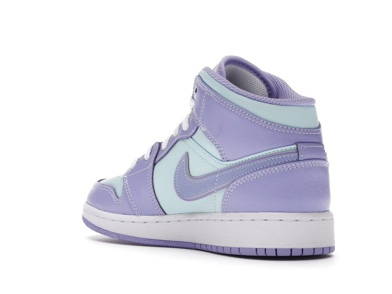 Jordan 1 Mid Purple Aqua (GS)