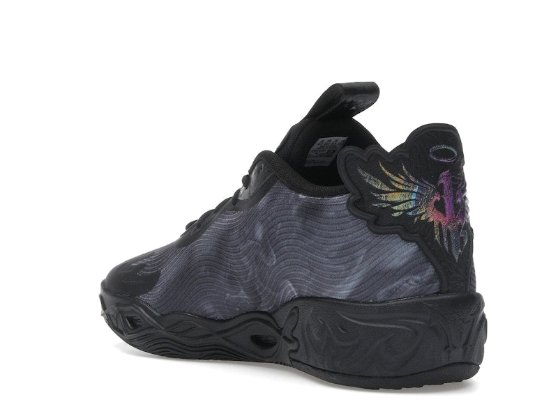 Puma LaMelo Ball MB.04 Lo Team Black Dark Amethyst