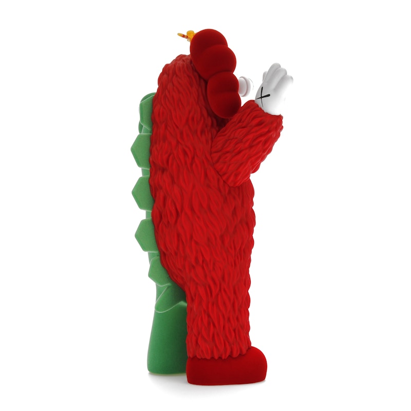 KAWS KACHAMUKKU Vinyl Figure Green/Red