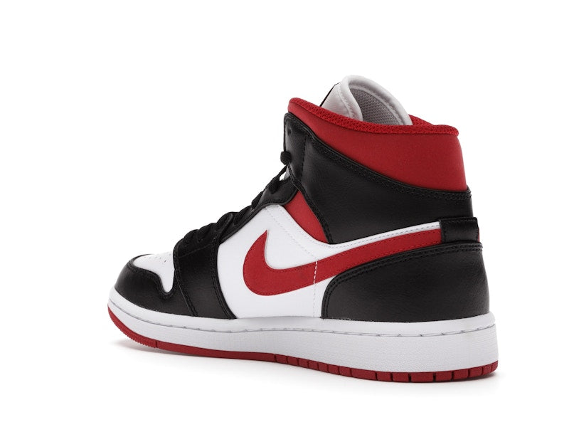 Jordan 1 Mid Gym Red Black White