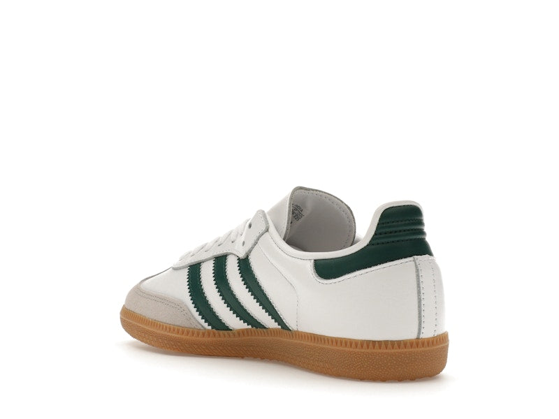 adidas Samba OG White Collegiate Green Gum (Kids)