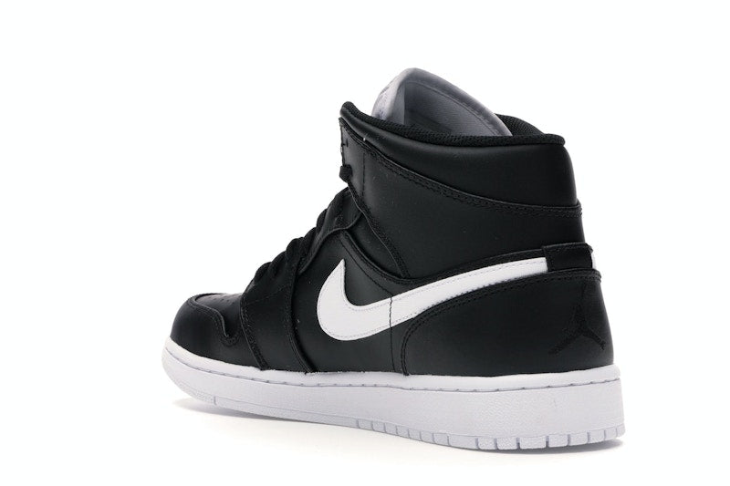 Jordan 1 Retro Mid Black White