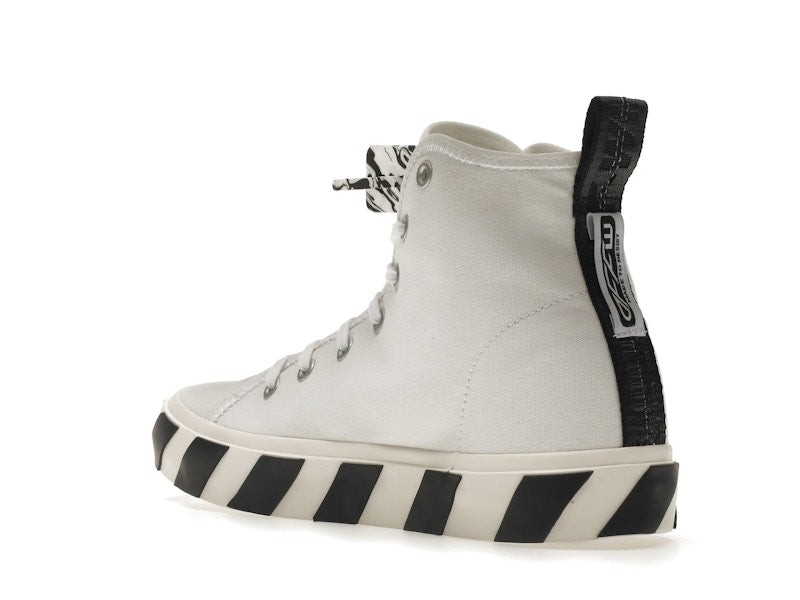 OFF-WHITE Vulcanized Mid Top White Black
